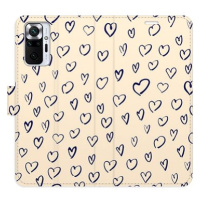 iSaprio Flip pouzdro Heart Light 02 pro Xiaomi Redmi Note 10 Pro