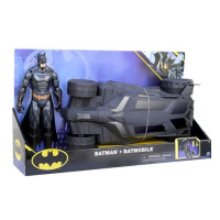 Spin Master Batman Batmobile s figurkou 30 cm