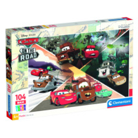 Clementoni - Puzzle Maxi 104 Disney Disney Pixar CARS: Auta na cestách