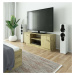 Ak furniture TV stolek Beron 140 cm dub artisan