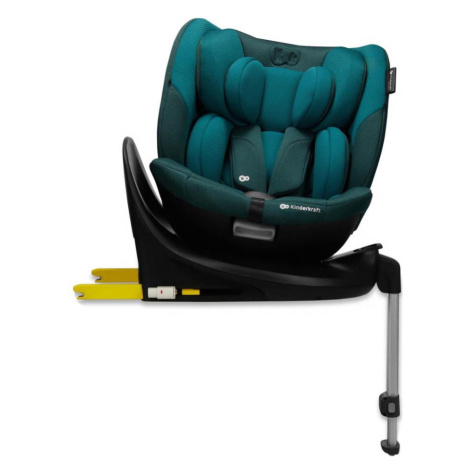 KINDERKRAFT SELECT-Autosedačka s otočnou základnou I-FIX (40-150 cm) Harbor blue KCIFIX00BLU0000
