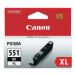 CANON CLI-551-XL BK - originální