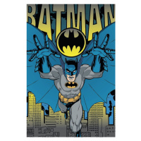 Umělecký tisk Batman - Action Hero, 26.7x40 cm