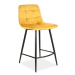 Signal Barová židle MILA H-2 | Velvet Barva: Béžová / Bluvel 28