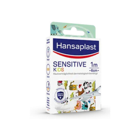 Hansaplast Sensitive Kids zvířátka náplast 1mx6cm