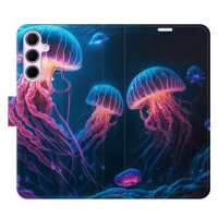 iSaprio Flip pouzdro Jellyfish pro Samsung Galaxy A35 5G