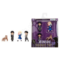 Figurky sběratelské Wednesday Metalfigs 4-pack Jada kovové sada 4 druhů