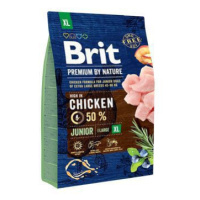 Brit Premium Dog by Nature Junior XL 3kg sleva