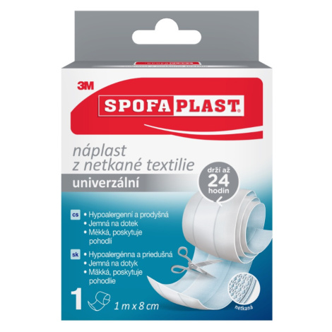 3M Spofaplast 864 Náplast z netkané textilie 1 m x 8 cm 1 ks