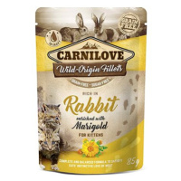 Carnilove Cat Pouch Rich in Rabbit Enriched with Marigold 6 × 85 g