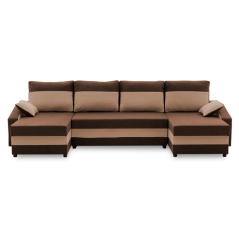 Velká rohová rozkládací sedací souprava SPARTA model 2