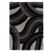 Černo-šedý ručně tkaný koberec z recyklovaných vláken 120x170 cm Velvet – Flair Rugs