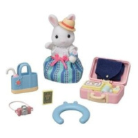 Sylvanian Families -  Mamka bílý králík a víkendový cestovní set