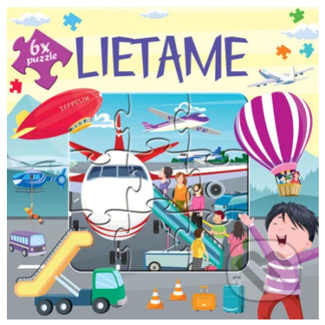 Lietame (6 x puzzle) - puzzle z kategorie Maxi dílky FONI book