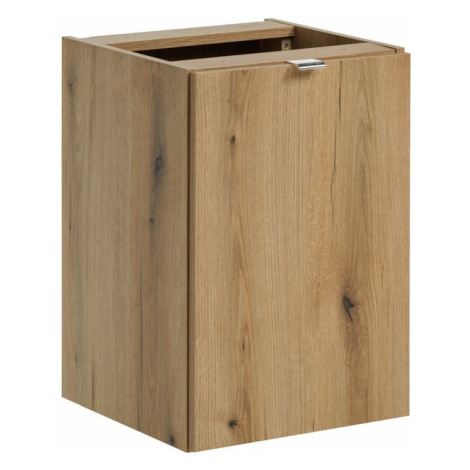 Comad Závěsná umyvadlová skříňka Nova Oak 81-40-1DK 40 cm s košem na prádlo dub evoke