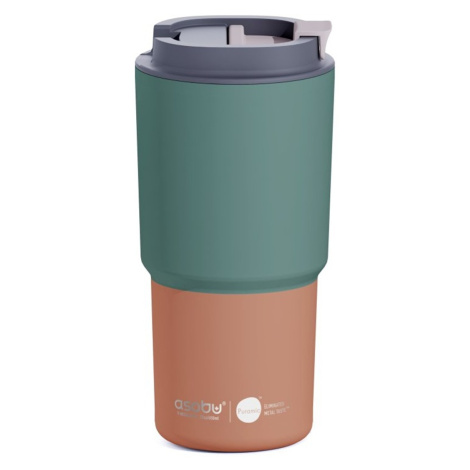 ASOBU PICK ME UP cestovní termohrnek PASTEL GREEN 650ml Cestovní termohrnek