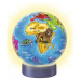 RAVENSBURGER 3D Svítící puzzleball Globus 72 dílků