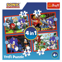 TREFL - Puzzle 4v1 - Sonicova dobrodružství / SEGA Sonic The Hedgehog
