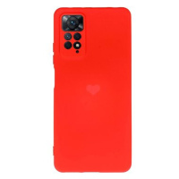 Vennus Valentýnské pouzdro Heart pro Xiaomi Redmi Note 11/ Redmi Note 11S - červené