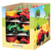 Ecoiffier traktor s vlečkou pro děti 15324 červený nebo zelený