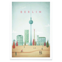 Plakát Travelposter Berlin, 50 x 70 cm