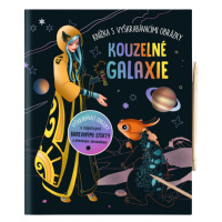 Kniha s vyškrabávacími obrázky (Kouzelné galaxie)
