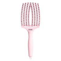 Olivia Garden FingerBrush Pastel Pink - kartáče na foukání/rozčesávání vlasů v pastelově růžové 