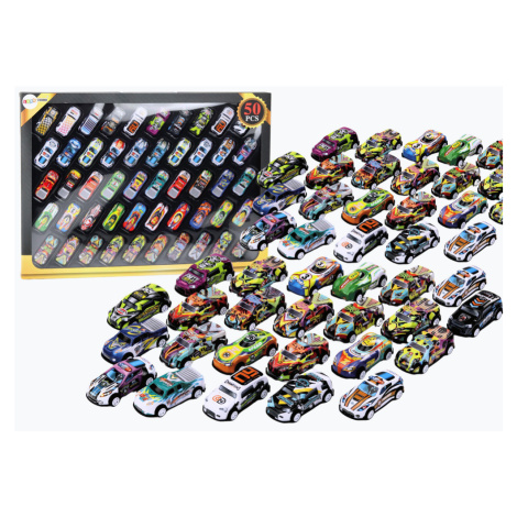 mamido  Sada autíček s pohonem různobarevných 50 kusů