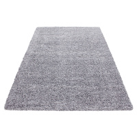 Kusový koberec Life Shaggy 1500 light grey 120x170 cm