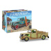 Revell Plastic ModelKit MONOGRAM auto 4516 - 1937 Ford Pickup Street Rod with Surf Board (1:25)