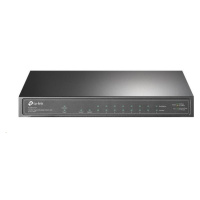 TP-Link CCTV switch TL-SG1210P (8xGbE, 1xGbE uplink, 1xSFP, 8xPoE+, 63W, fanless)