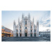 Fotografie Milan Cathedral, Duomo di Milano at dawn, Simone Simone, 40 × 26.7 cm