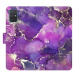 iSaprio Flip pouzdro Purple Marble pro Samsung Galaxy A71