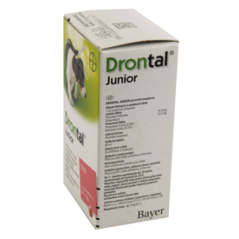 Drontal Junior pro psy suspenze 50ml + aplikátor