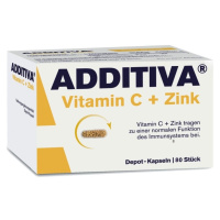 Additiva Vitamin C + zinek 80 tobolek