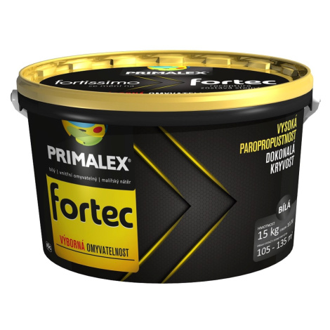 Primalex Vnitřní omyvatelný malířský nátěr Fortec bílý 15 kg