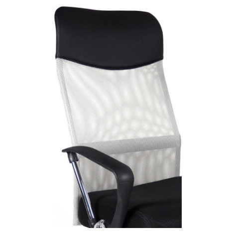 MERCURY Opěrák pro židli PREZIDENT šedý