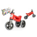 Teddies FUNNY WHEELS červené 2v1 28/31cm