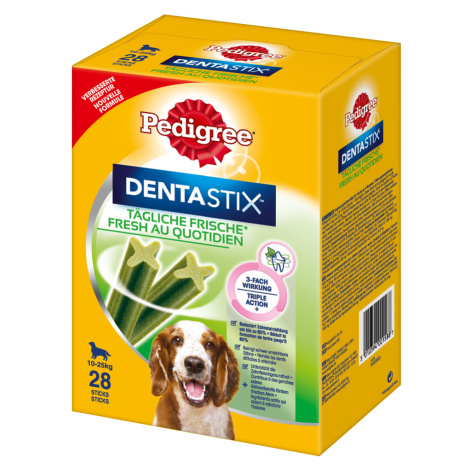 Pedigree Dentastix Fresh každodenní svěžest - Multipack 168 ks Medium - pro střední psy (10-25 k