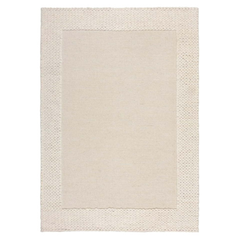 Béžový vlněný koberec 230x160 cm Rue - Flair Rugs