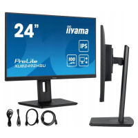 Monitor iiyama XUB2492HSU-B6 24 Ips Led 100Hz 0,4 ms Hdmi, DisplayPort, Usb