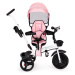 Dětská tříkolka - kočárek EcoToys IV růžová