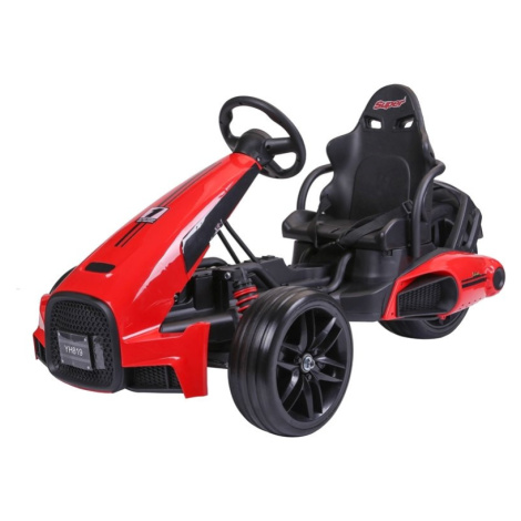 mamido  Dětská elektrická motokára Formule 01 červená