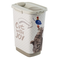 ROTHO Kontejner na krmivo CODY 25L - CAT WITH JOY