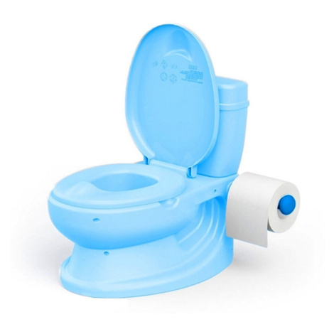 Dolu dětská toaleta modrá
