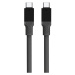 Tactical Fat Man kabel USB-C/USB-C (1m) šedý