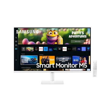 27" Samsung Smart Monitor M50C Bílá