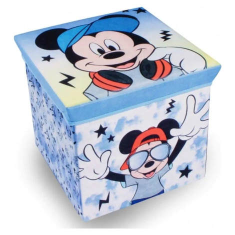 bHome Úložný box na hračky Myšák Mickey s víkem UBBH0768