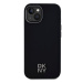 DKNY PU Leather Stack Logo Magsafe Zadní Kryt pro iPhone 14 Black