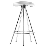 Výprodej BD Barcelona designové barové židle Jamaica (výška sedáku 77 cm) - stříbrná